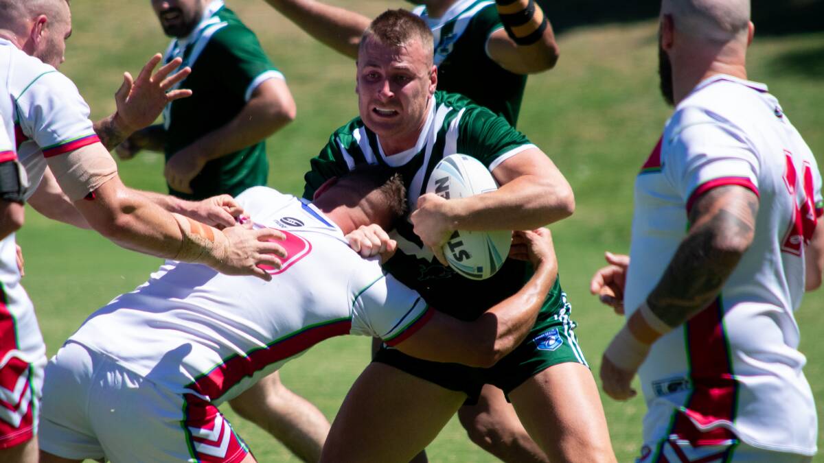 CLINICAL: Jackson Brien earned praise for his role in the Western Rams' big win over the Tigers on Sunday. Picture: Canberra Region Rugby League