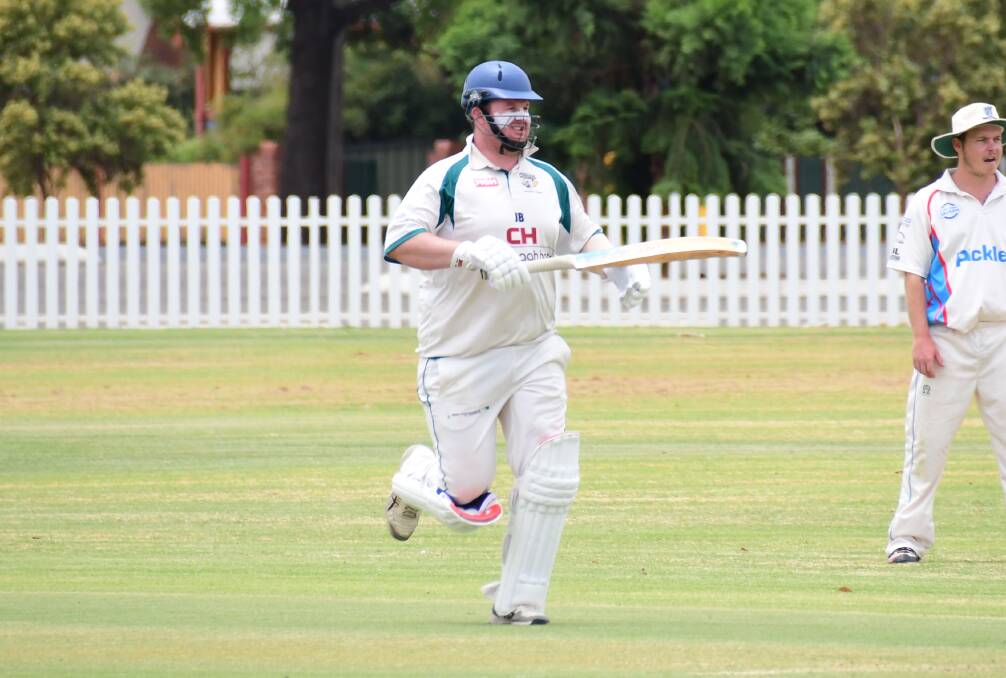 BACK AGAIN: Lachlan Strachan returned from injury and played a key role in CYMS' win on Saturday. Photo: AMY McINTYRE
