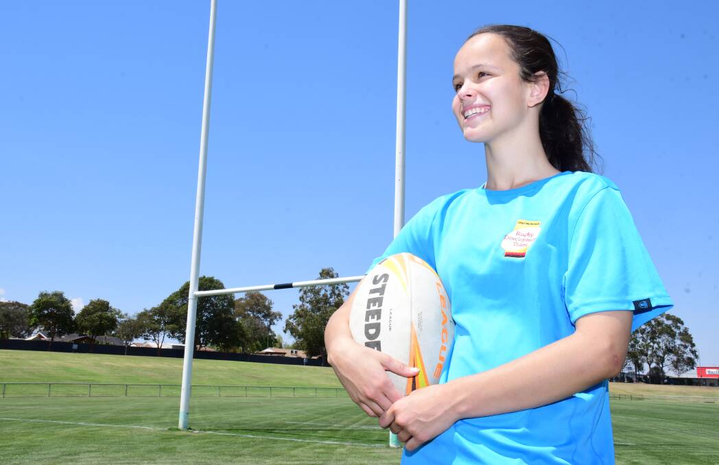 CHANCE: Taneka Todhunter has a spot in the Sydney Roosters' Tarsha Gale Cup squad. Photo: BELINDA SOOLE