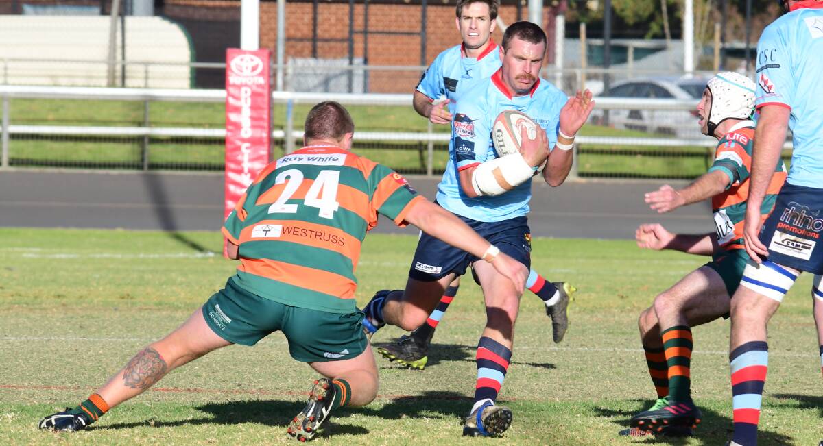 FORM: The versatile Anthony Golding bagged a double last time the Kangaroos took on Orange City. Photo: AMY McINTYRE