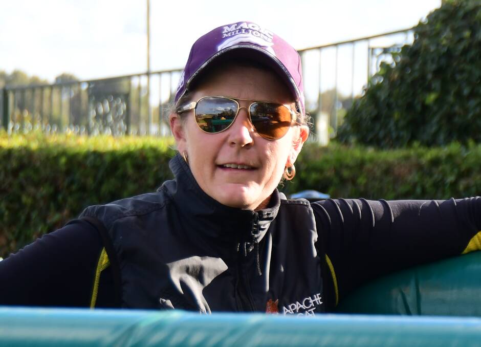 VICTOR: Connie Greig enjoyed a winning double at Parkes on Saturday. Photo: BELINDA SOOLE