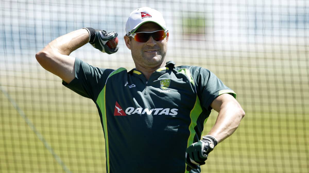 IN CHARGE: Former Australian test star Ryan Harris is currently coaching the Cricket Australia XI.