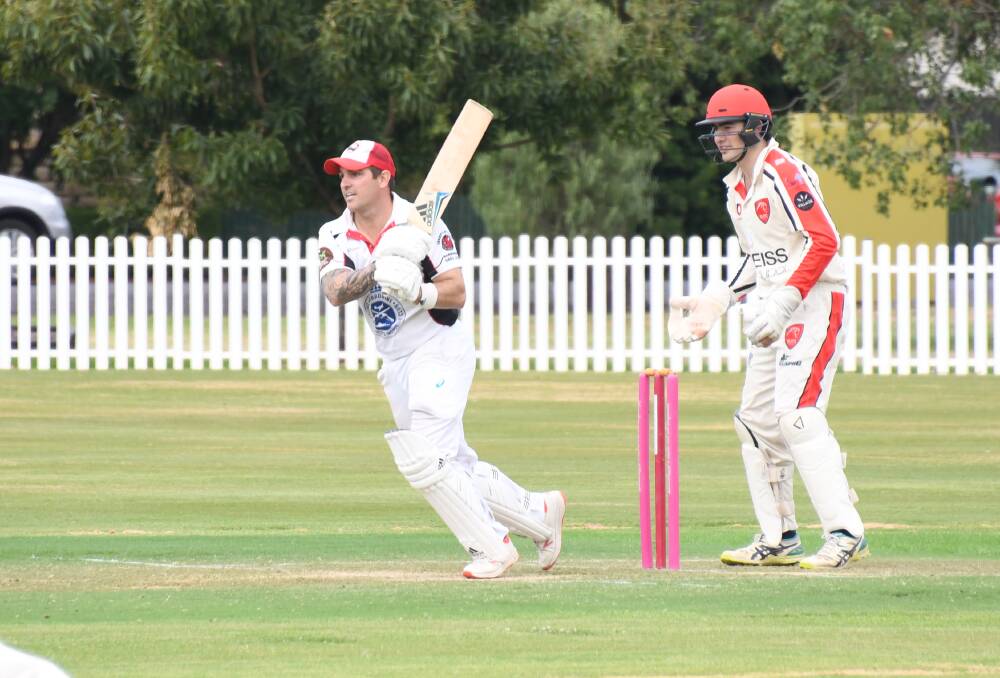 LEADER: Doug Potter top-scored with 33 and then took three wickets for his Narromine side in the grand final win. Picture: Amy McIntyre