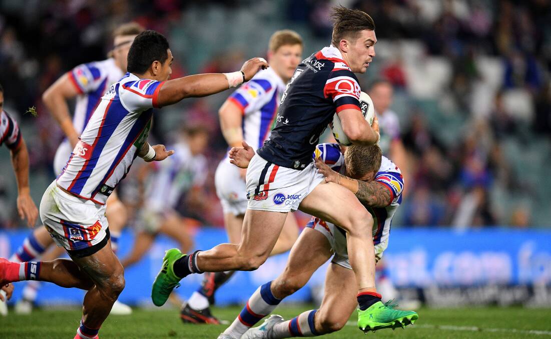 FLYING THE COOP: Dubbo product Connor Watson has signed with the Newcastle Knights on a three-year deal, starting in 2018. Photo: AAP/ DAN HIMBRECHTS