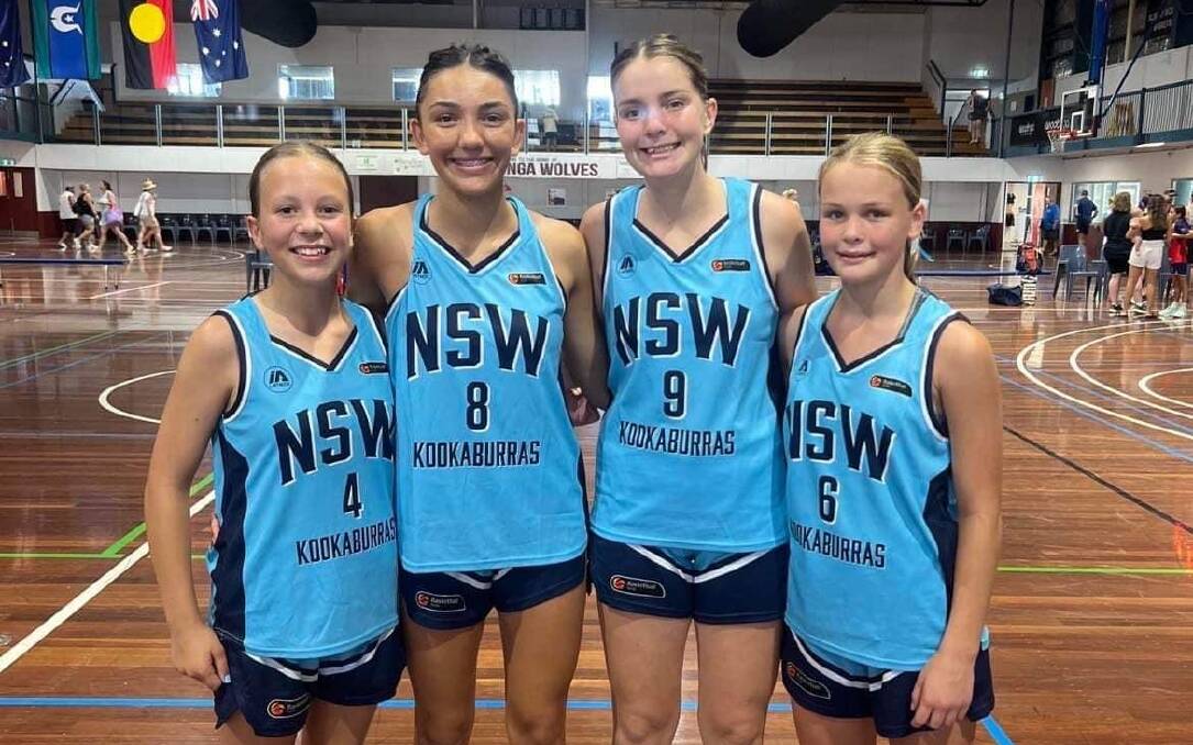 Dubbo was represented in both the under 14s and the under 16s at the Australian Country Junior Basketball Cup. Picture supplied