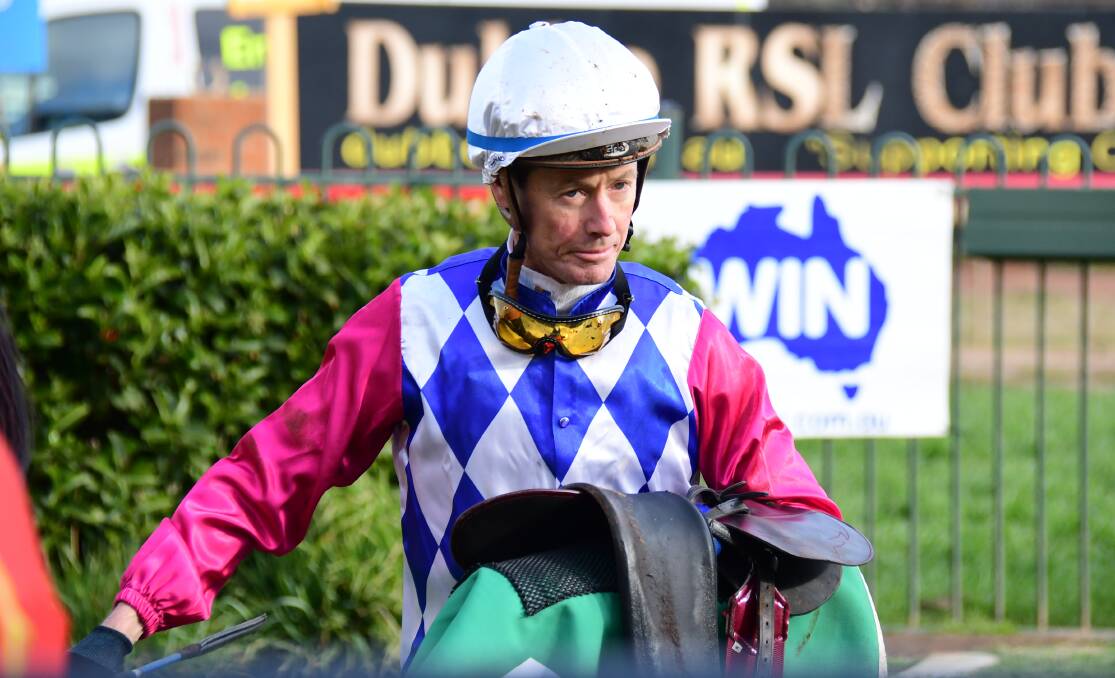 IN THE SADDLE: Mathew Cahill will be back in the colours of Fast Talking at Mudgee on Sunday. Photo: AMY McINTYRE
