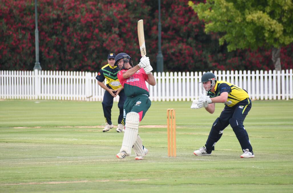 WHACK: Brock Larance is the leading run-scorer for CYMS in Twenty20 cricket so far this season. Picture: Amy McIntyre
