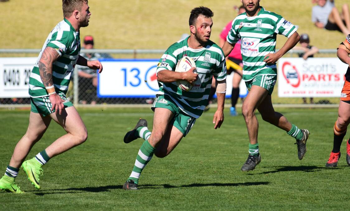 IMPACT: Alex Ronayne was one of the many CYMS players who went to another level in Saturday's match. Photo: BELINDA SOOLE