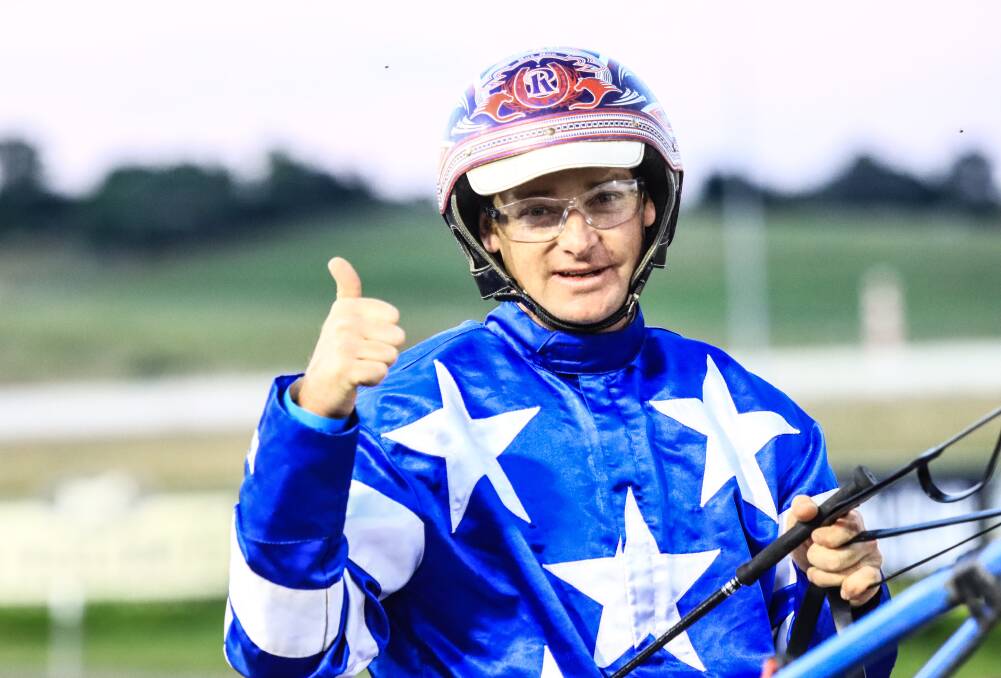 BUSY: Mat Rue will drive at Dubbo on Saturday but he also has chances in at his home track in Bathurst. Photo: COFFEE PHOTOGRAPHY