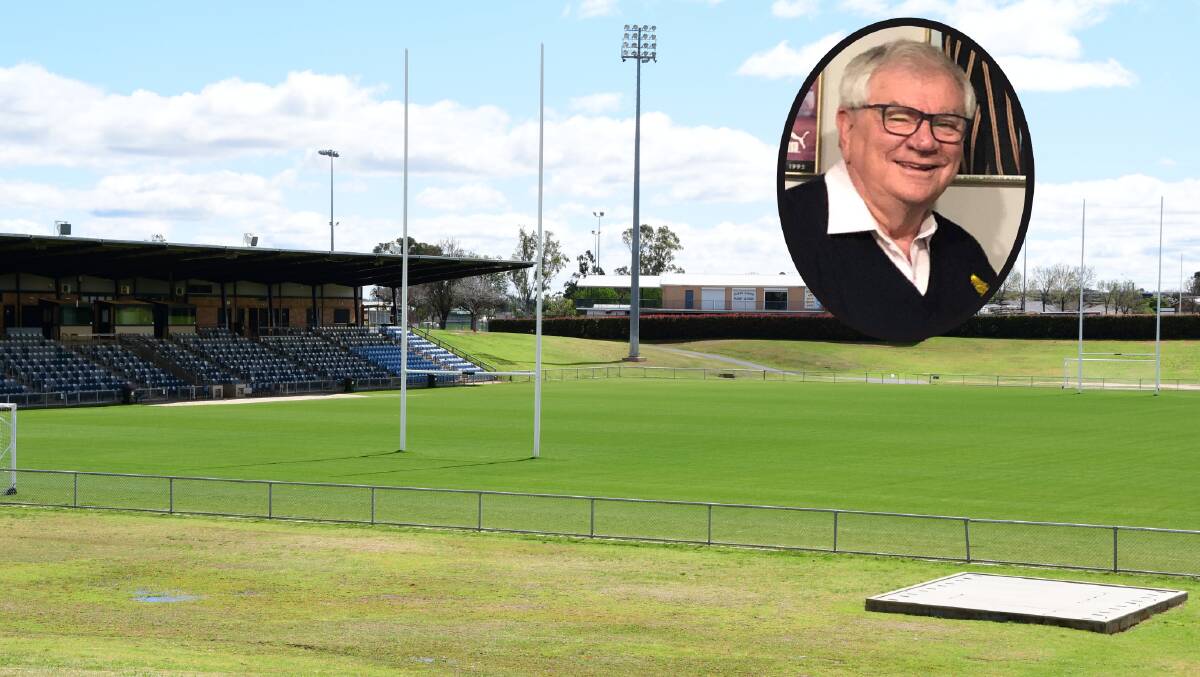 NO PLAY: Apex Oval is set to be closed in the coming weeks, leaving Group 11 president Bob Walsh (inset) looking at options. Photo: BELINDA SOOLE