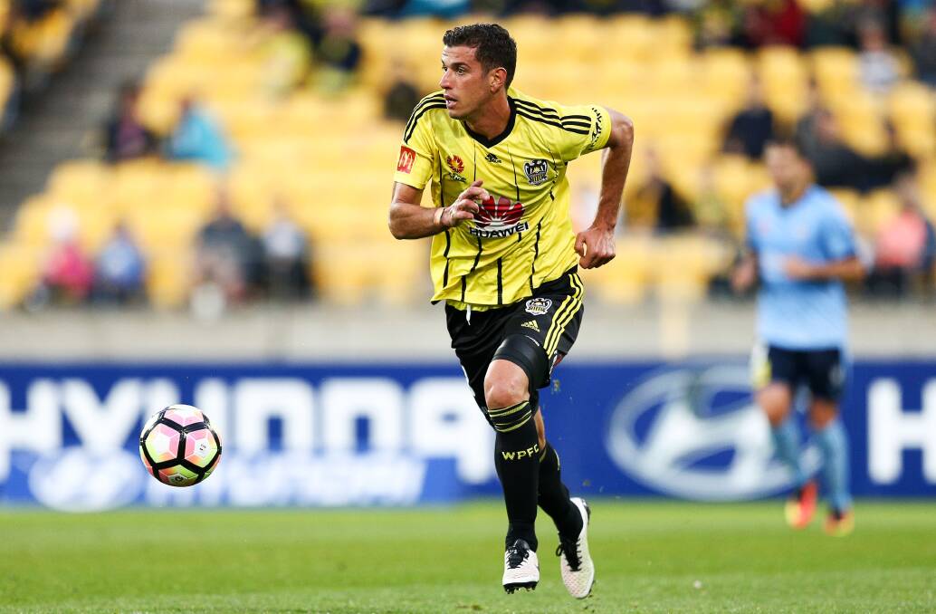 MAINSTAY: Jacob Tratt may feature in each of the three matches the Wellington Phoenix plays in a short space of time. Photo: GETTY IMAGES