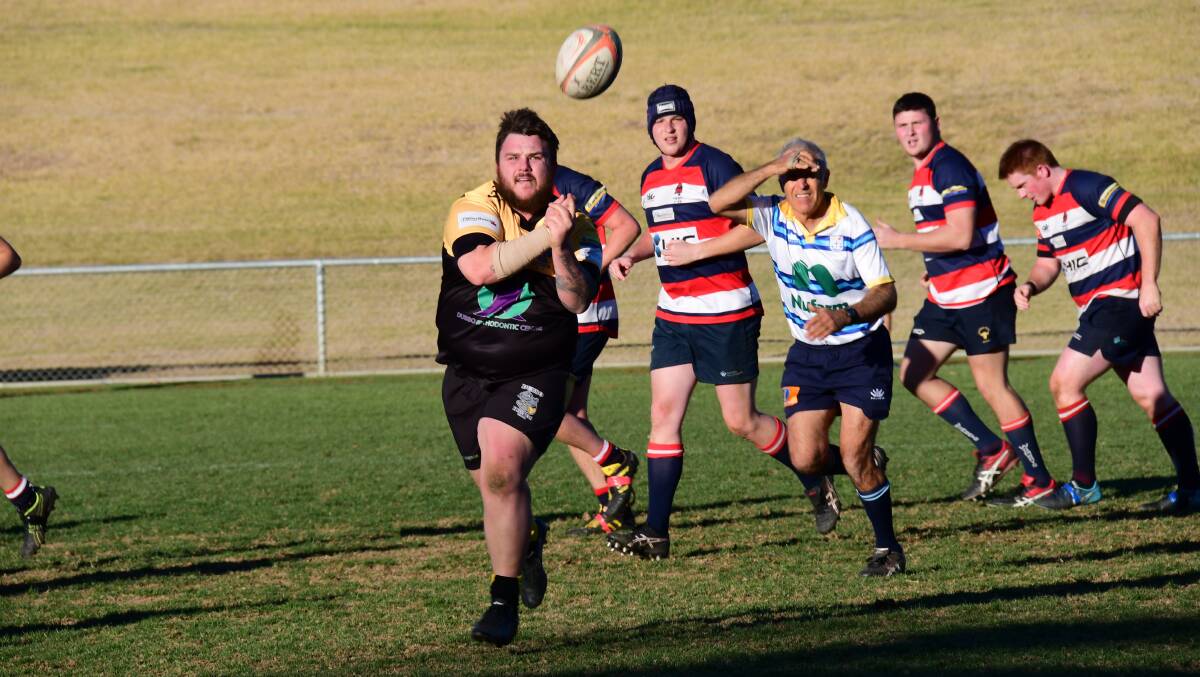 An early onslaught sent Mudgee on the way to victory on Saturday. Photos: AMY McINTYRE