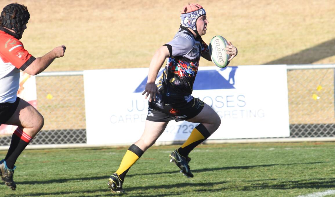ONE LAST TIME: Matt Neil and the Dubbo Rhinos travel to Mudgee in Saturday's final round of the New Holland Agriculture Cup season. Photo: AMY McINTYRE