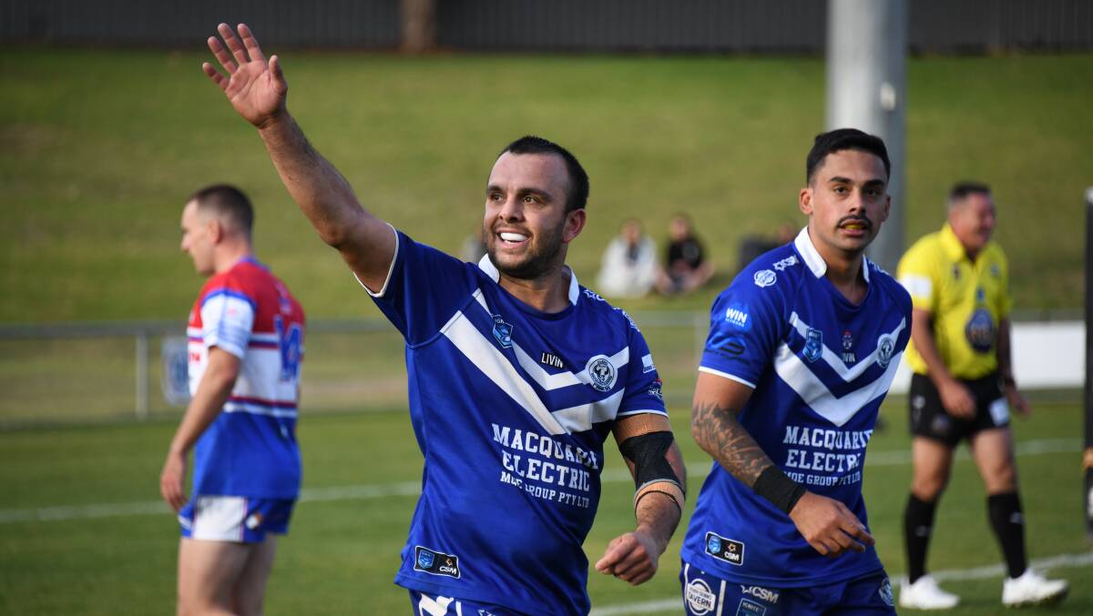 Macquarie fans will be hoping Alex Ronayne doesn't wave goodbye before the start of next season. Picture by Amy McIntyre