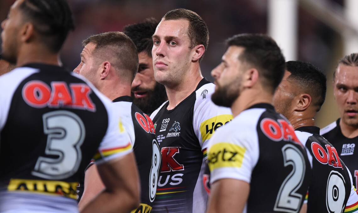 WORK TO BE DONE: Dubbo junior Isaah Yeo and the Penrith Panthers head to Manly after a disappointing loss to Brisbane. Photo: NRL PHOTOS