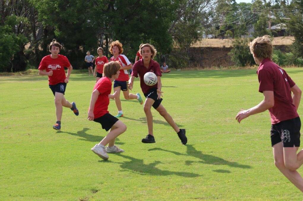 PLAYING TO WIN: Junior touch footy action will return to the Riverbank Ovals in the coming weeks. Photo: CONTRIBUTED