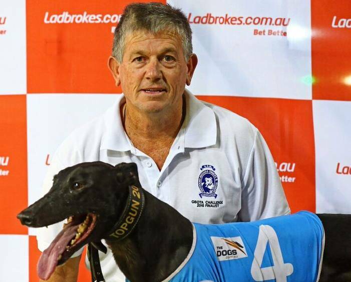 WESTERN WARRIOR: Forbes-based trainer Jack Smith with Group 2 Launceston Cup winner Brad Hill Billy. Photo: CONTRIBUTED