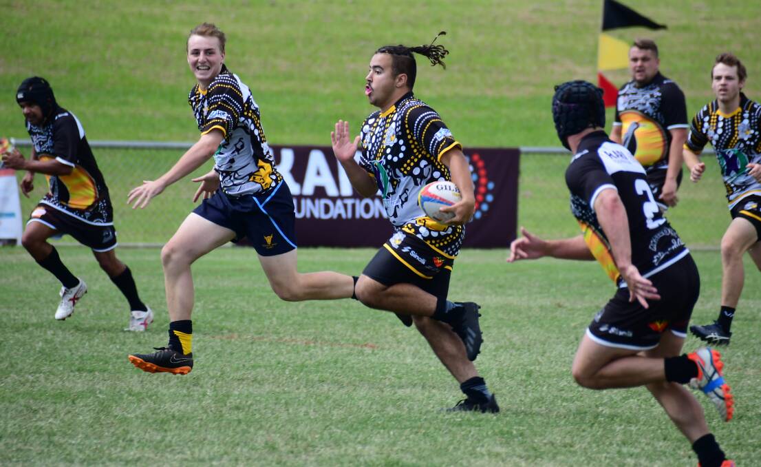 Gallery: The Rhinos got one over local rivals Mallos' Magpies on Saturday. Photos: AMY McINTYRE