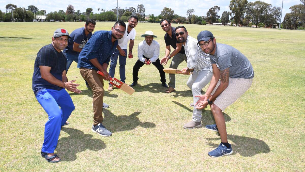 HIT FOR SIX: Organisers and members of the Dubbo Rhinos cricket side can't wait for action to start this weekend. Photo: BELINDA SOOLE
