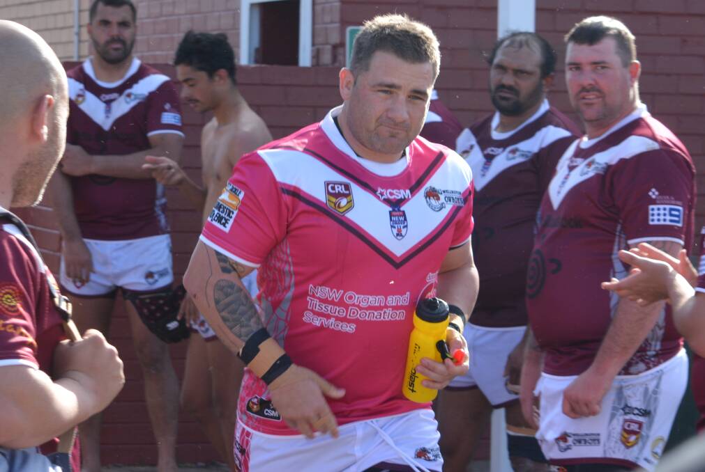 SPECIAL CAUSE: Cowboys prop Dave Dryden in one of the Donate Life Week jerseys the Cowboys wore on Sunday. Photo: TAYLOR JURD