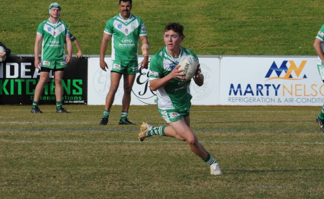 Jordi Madden has made the number seven jersey his own at Dubbo CYMS this season. Picture: Nick Guthrie