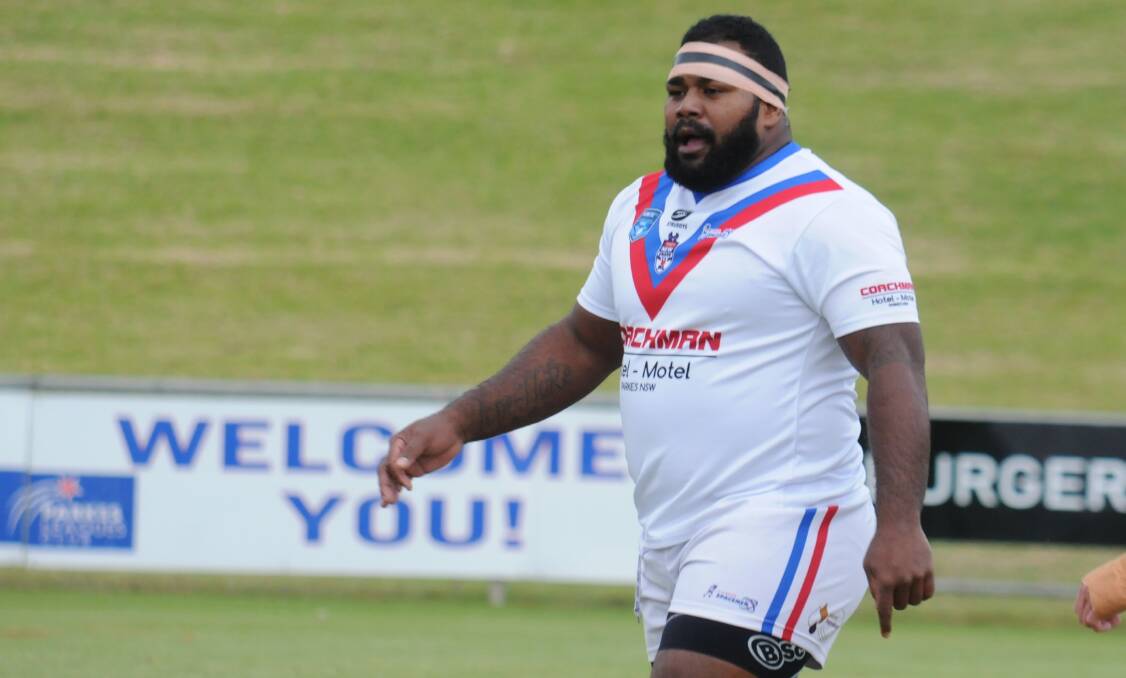Tikoko Noke has made an immediate impact at Parkes and that form has been noticed by Fiji Bati selectors. Picture: Nick Guthrie
