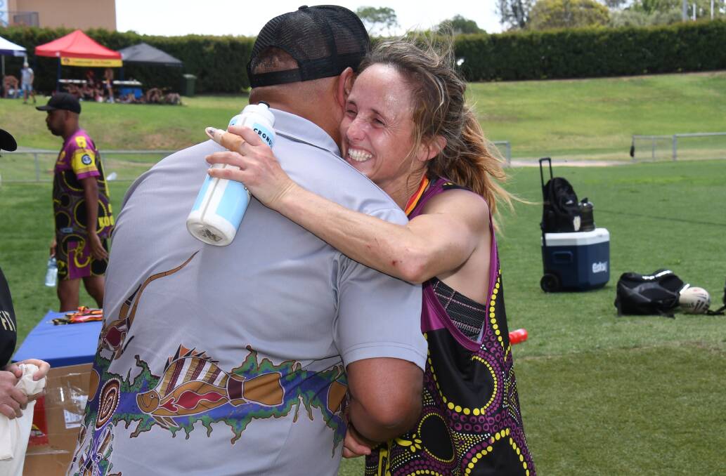Shelley Darcy was thrilled to be part of the side which won Sunday's final. Photos: AMY McINTYRE