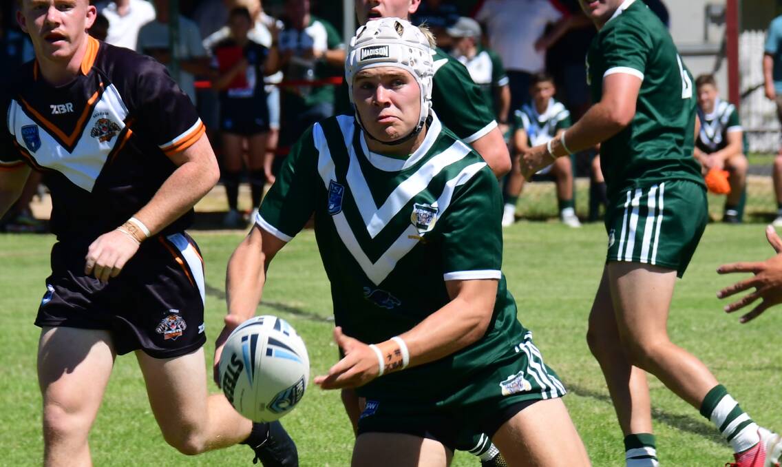 READY: After starring for Western's under 18s earlier this year, Braye Porter will make his first grade debut for Dubbo CYMS on Saturday. Photo: AMY McINTYRE