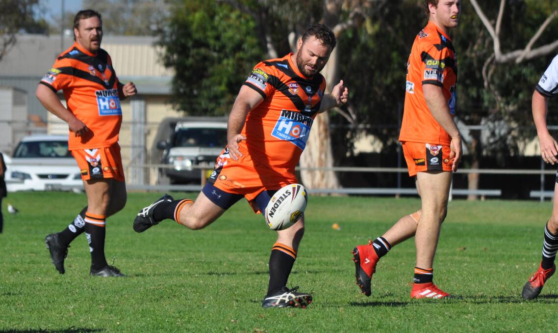 ANOTHER ONE: Jacob Neill and the Nyngan Tigers are rolling on nicely already. Photo: NICK McGRATH