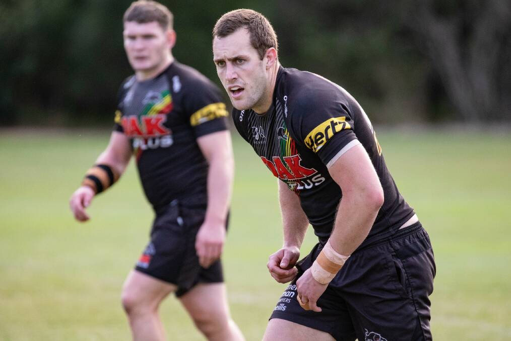 IN THE HUNT: Isaah Yeo and the Panthers could claim a second successive NRL minor premiership on Friday night. Photo: PENRITH PANTHERS