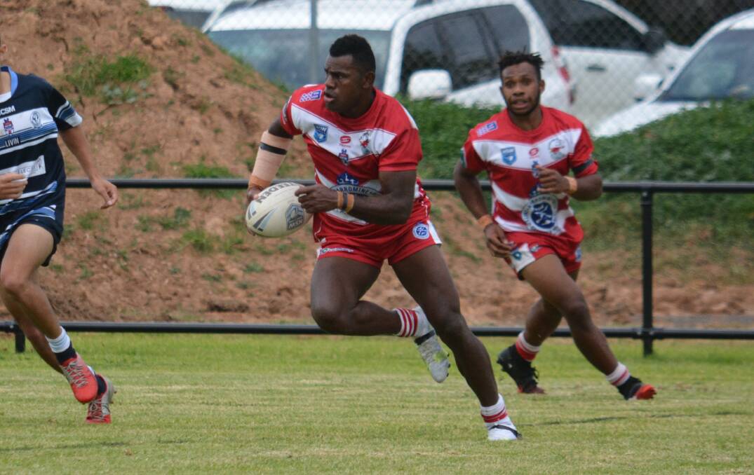 RULED OUT: Ratu Roko is a major omission for Narromine this weekend. Photo: NICK GUTHRIE