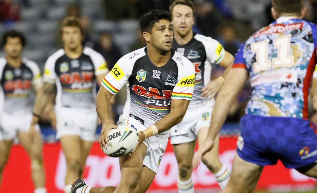 IN THE MIX: Wellington product Tyrone Peachey has been strongly linked with a place in the NSW Blues squad after strong performances for Penrith this season. Photo: AAP/ DARREN PATEMAN
