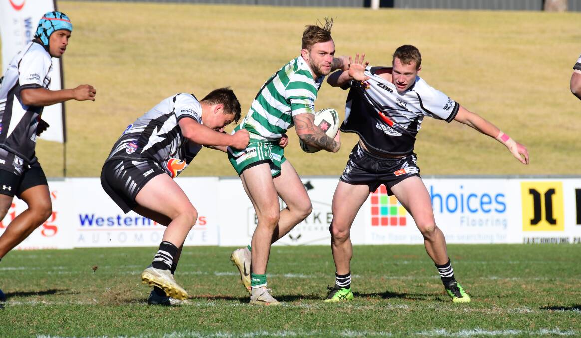 Dubbo CYMS scored a gritty win over Forbes on Sunday. Photos: AMY McINTYRE
