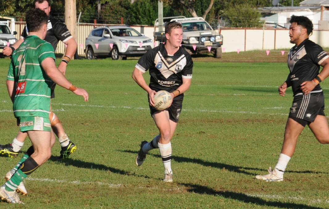 Nick Greenhalgh and the Forbes Magpies face a testing trip to Dubbo next weekend to take on Macquarie. Picture: Nick Guthrie