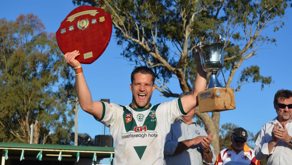 IMPACT: Tom Yeo has only played a handful of games after winning the 2014 premiership with the Dunedoo Swans. Photo: FILE