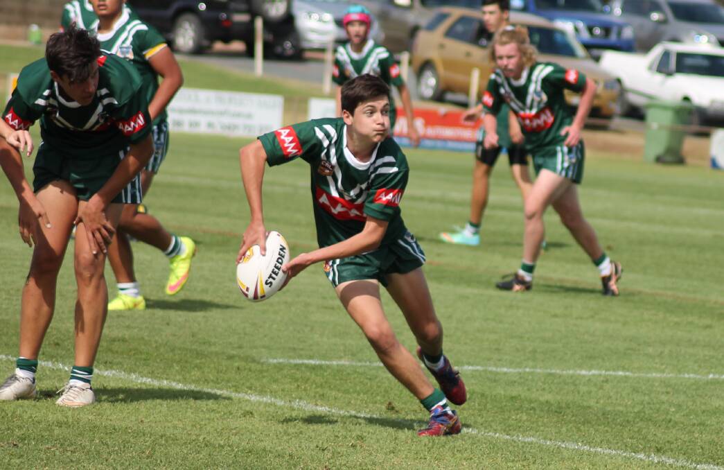 READY AND WILLING: Dubbo junior Paddy Haycock will be part of the Western Rams under-16s squad at Bathurst on Saturday. Photo: CRL