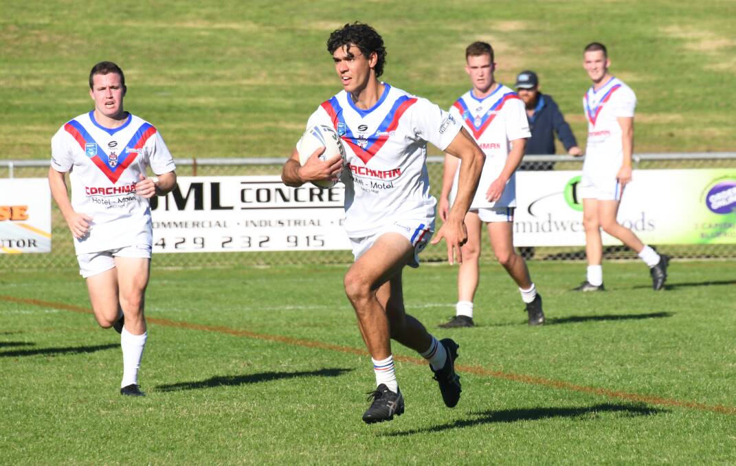 SEARCHING: Jacob Smede and the Parkes Spacemen are aiming for their first win of the Peter McDonald Premiership season on Sunday. Picture: Amy McIntyre