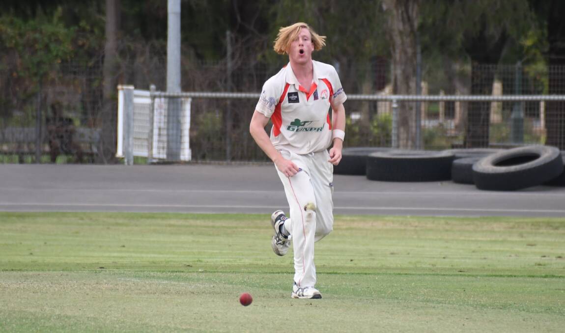 GOING OUT WITH A BANG: Tom Atlee is one of a number of RSL-Colts players who may not feature in the club's RSL-Whitney Cup side again after this weekend's grand final. Photo: AMY McINTYRE