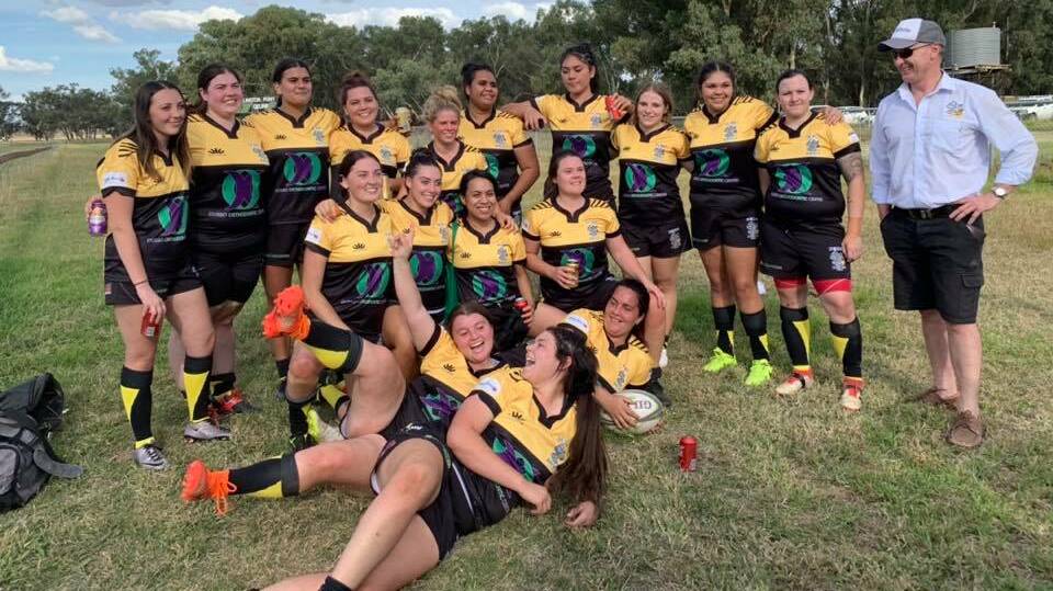 RETURN: The Dubbo Rhinos women last took to the field in 2019 season. Photo: CONTRIBUTED
