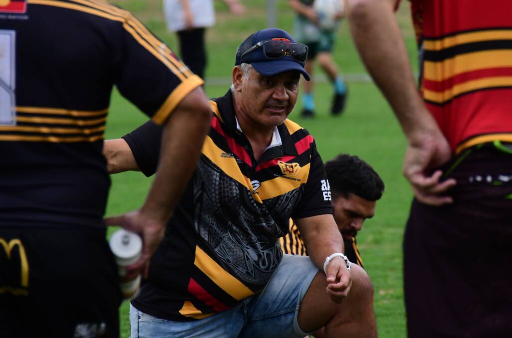 MOTIVATED: Boomerangs coach Chris Binge wants his players to learn from Saturday's defeat. Photo: NICK GUTHRIE