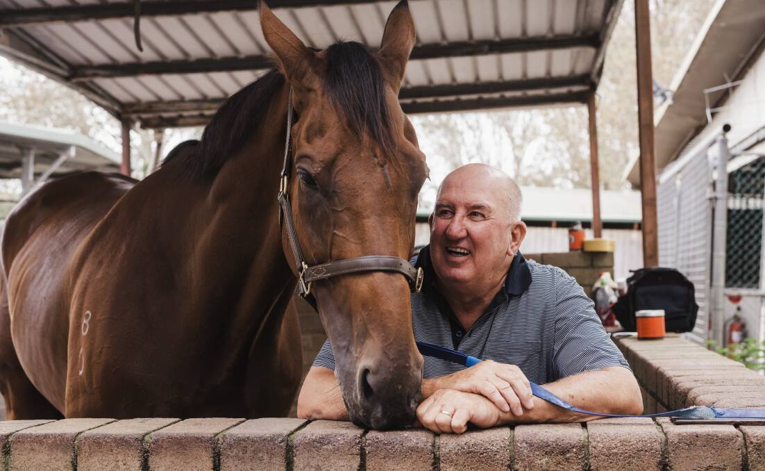 PROUD: Pat Webster has been delighted by the benefits created by the Racing Mates get-together, with the latest to be held at Dubbo on May 7. Photo: JAMES BRICKWOOD/SMH SPORT
