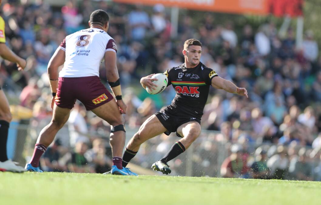 CHANCE: Nathan Cleary has been named a reserve for this Saturday's match at Carrington Park against Newcastle Knights. Picture: Phil Blatch
