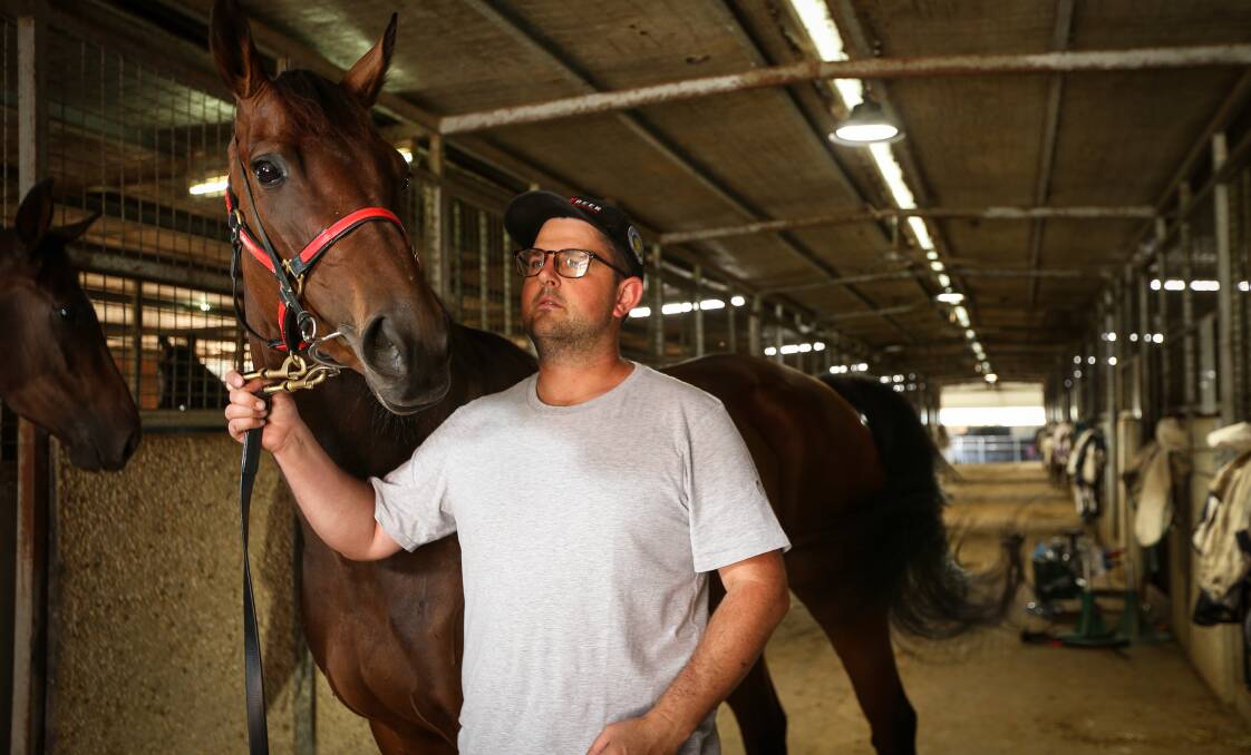 IN THE MIX: After a busy time last week Albury trainer Mitchell Beer could be in action at Dubbo later this week. Photo: BORDER MAIL
