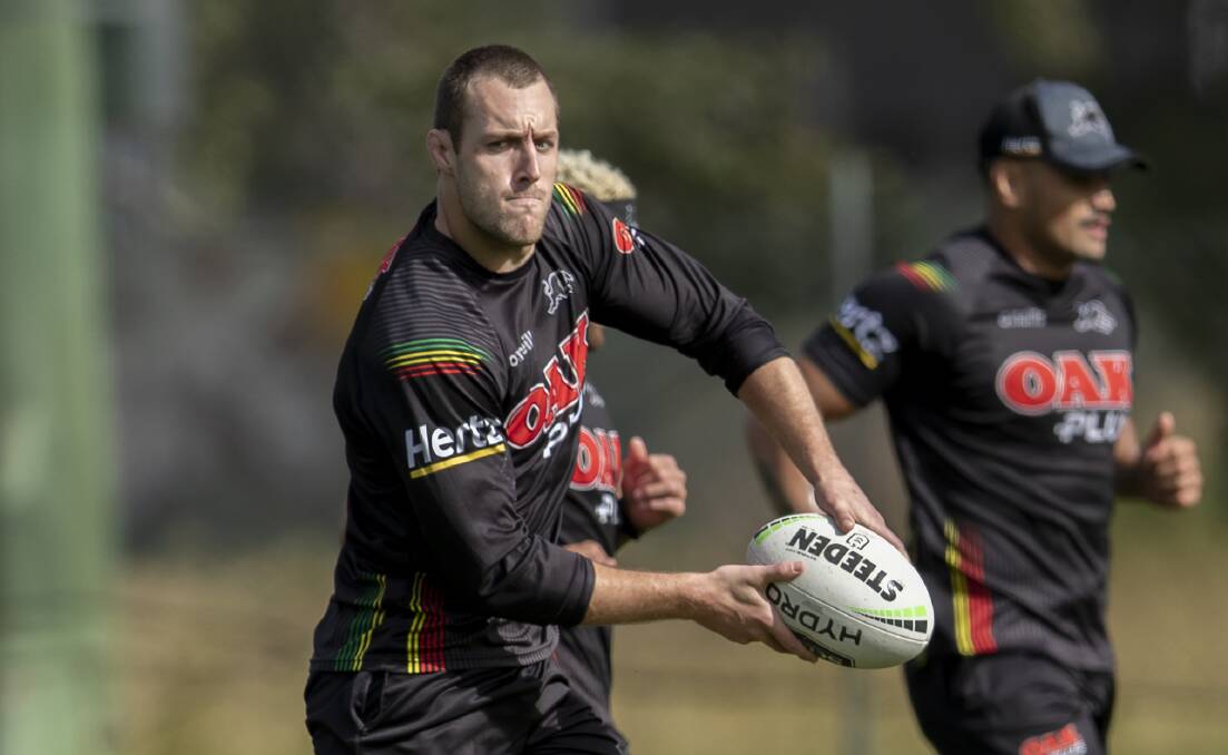 GO AGAIN: It's been a stop-start run for Isaah Yeo after he worked his way back to full fitness only for the NRL season to be shut down. Photo: PENRITH PANTHERS