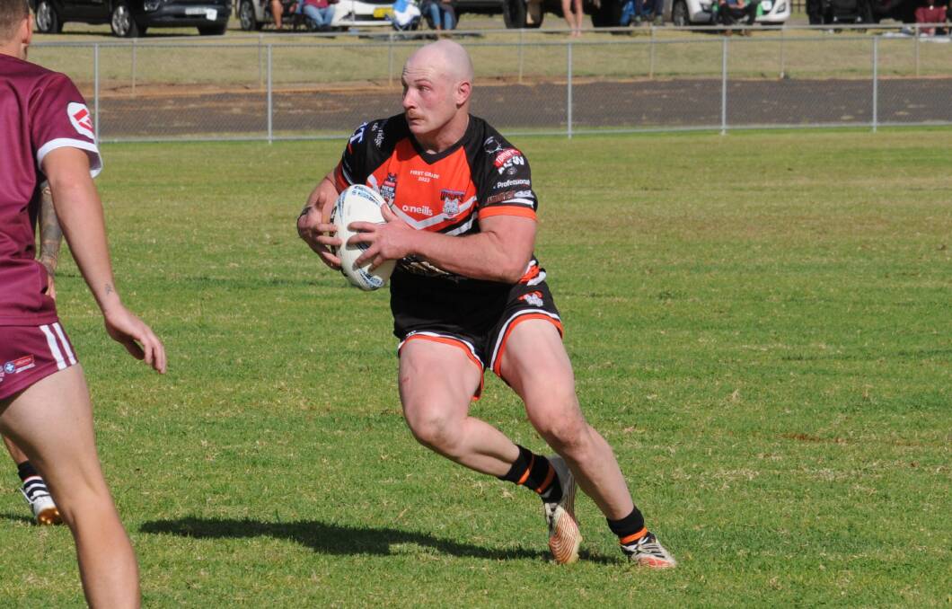 Jack Sullivan has led from the front for a Lithgow side which has shown real signs of improvement this season. Picture by Tom Barber