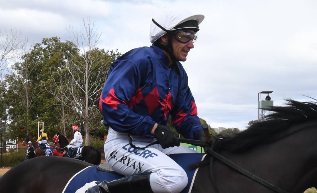 FORM: Greg Ryan, pictured at Dubbo last week, has been racking up the winners lately and will be out for more at Tamworth. Photo: NICK GUTHRIE