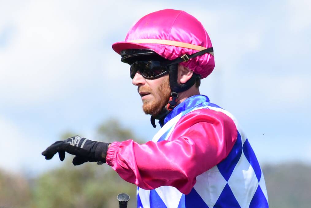 TOO GOOD: Jake Pracey-Holmes combined to win with French Giggle at Narromine. Photo: AMY McINTYRE