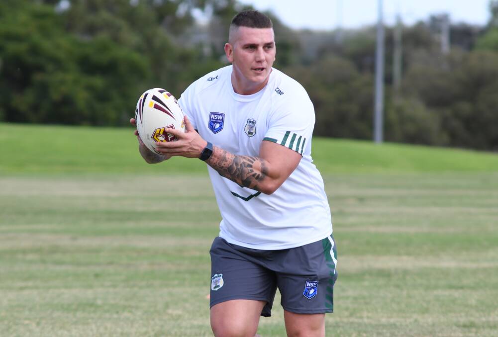 SELECTED: Corey Cox demanded selection in the Rams side after impressing at training and in a recent trial. Picture: Amy McIntyre