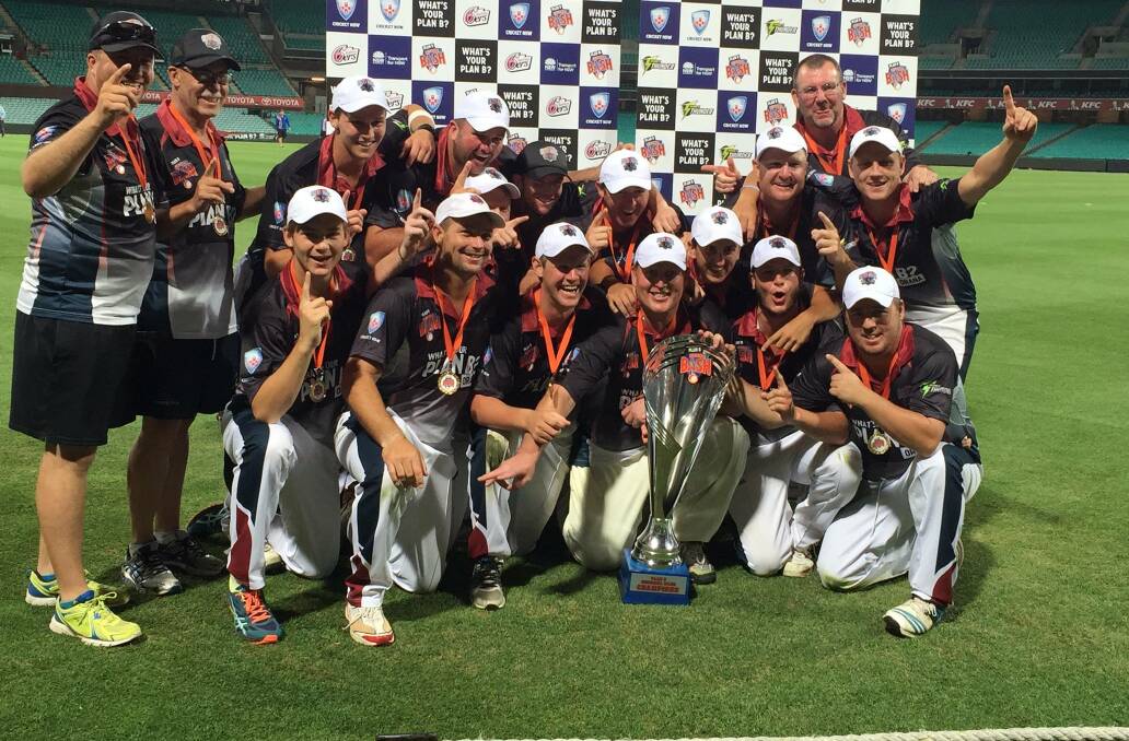 BACK AGAIN: The Orana Outlaws, pictured celebrating last season's title, will be back at the SCG this weekend.