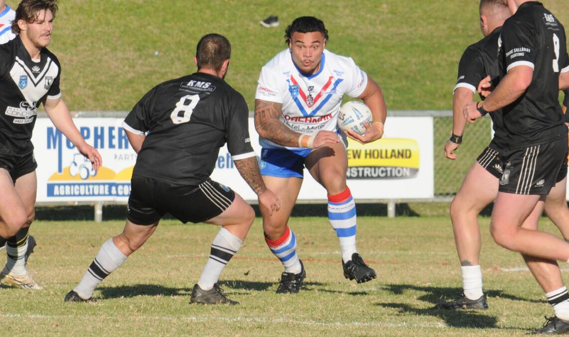 Takitau Mapapalangi quickly established himself as one of the best forwards in the competition this season. Picture by Nick Guthrie